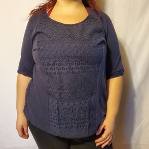 Lucky brand blue top